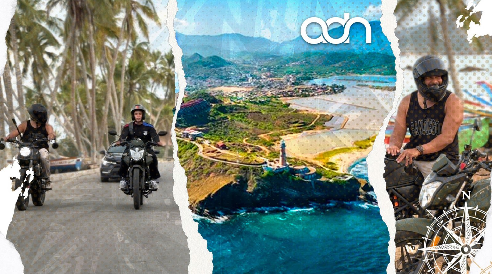 Paisaje para explorar en moto por Margarita